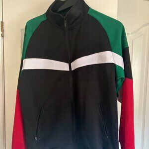 HUF Worldwide Track Jacket – Black (Men’s Size Large)